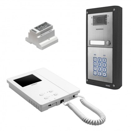 Videx CVKC4KS surface mount colour video kit with codelock